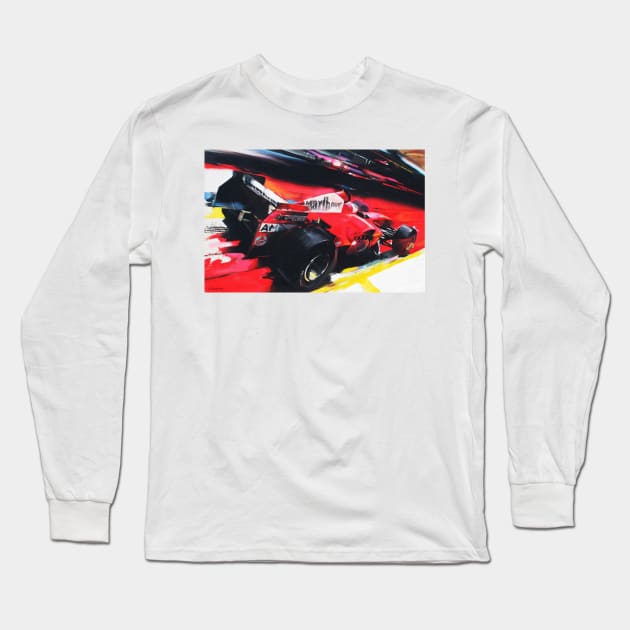 Ferrari Formula 1 Long Sleeve T-Shirt by Pliax Lab